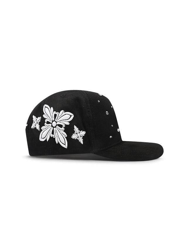 Sombrero de 3 estrellas, obra de arte, negro