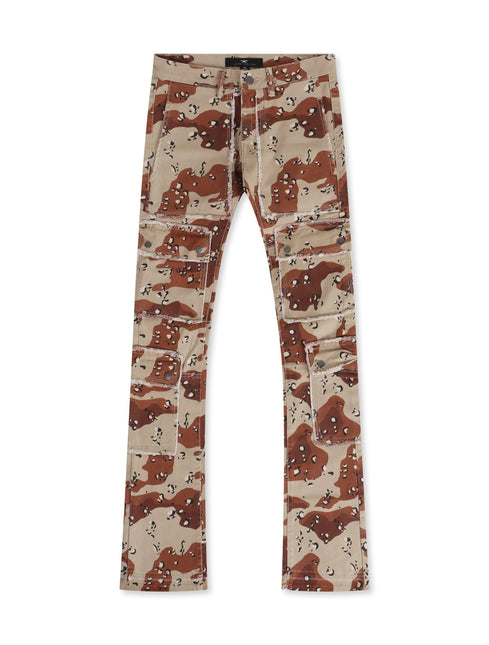 JORDAN CRAIG STACKED EL DORADO CARGO PANTS - DESERT JORDAN CRAIG