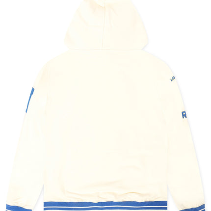 Pro Standard LA Rams Retro Pullover Hoodie - Eggshell