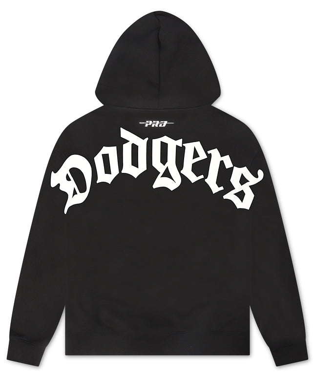 Pro Standard Dodgers Script Wingspan Hoodie - Black