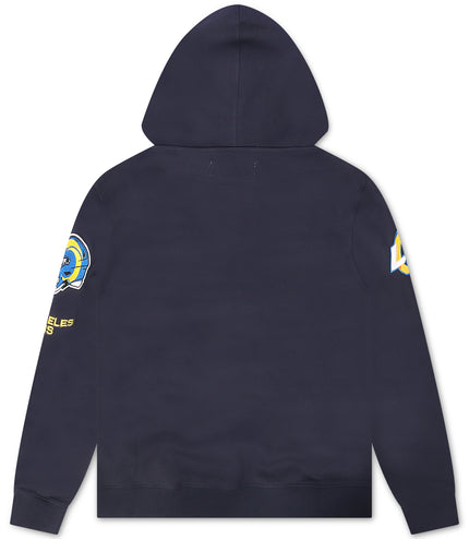 Pro Standard LA Rams Chenille Hoodie - Navy