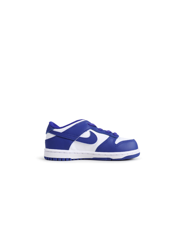 NIKE (PS) DUNK LOW - WHITE/CONCORD