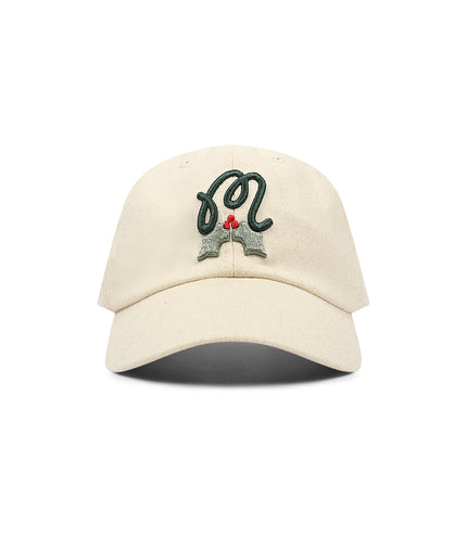 Malbon Mistleflow Dad Hat - Ivory