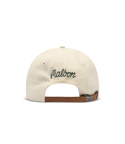 Malbon Mistleflow Dad Hat - Ivory