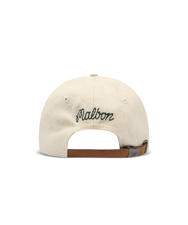 Malbon Mistleflow Dad Hat - Ivory