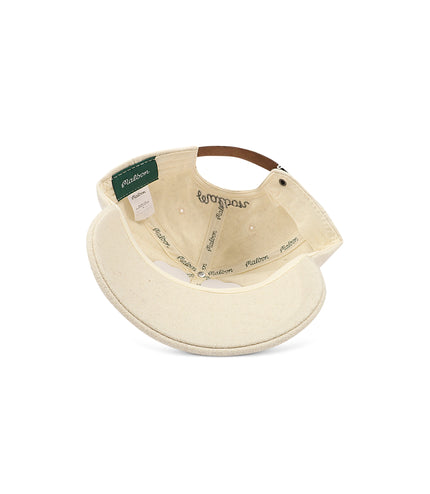 Malbon Mistleflow Dad Hat - Ivory