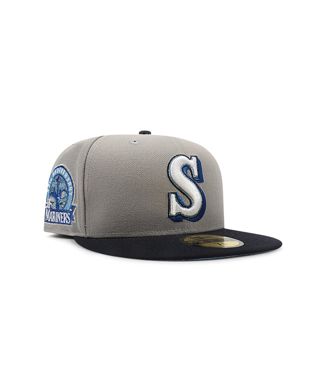 New Era 5950 Seattle Mariners 30th Anniversary Hat - Grey/Black