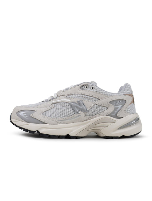 NEW BALANCE MENS 725 ROAD SNEAKERS - OFF WHITE GREY NEW BALANCE