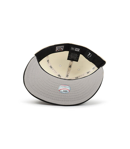 New Era 5950 Seattle Mariners 30th Anniversary Hat - Chrome/Gold