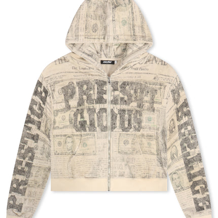 Prestige Paper Trial Hoodie - Eggshell