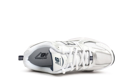 New Balance Big Kids 530 Running Shoes - White/Indigo