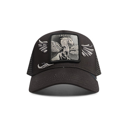 Goorin Bros Wings Legend Trucker Hat - Black