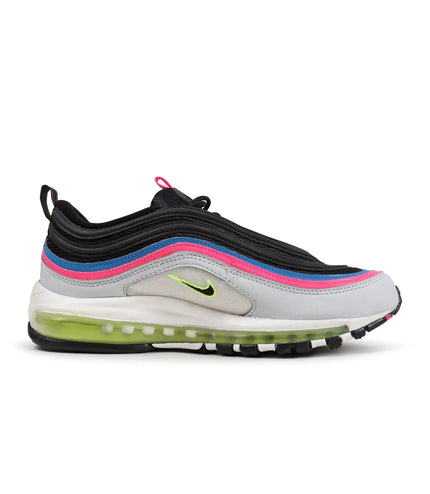 NIKE MENS AIR MAX 97 - BLACK NEON NIKE