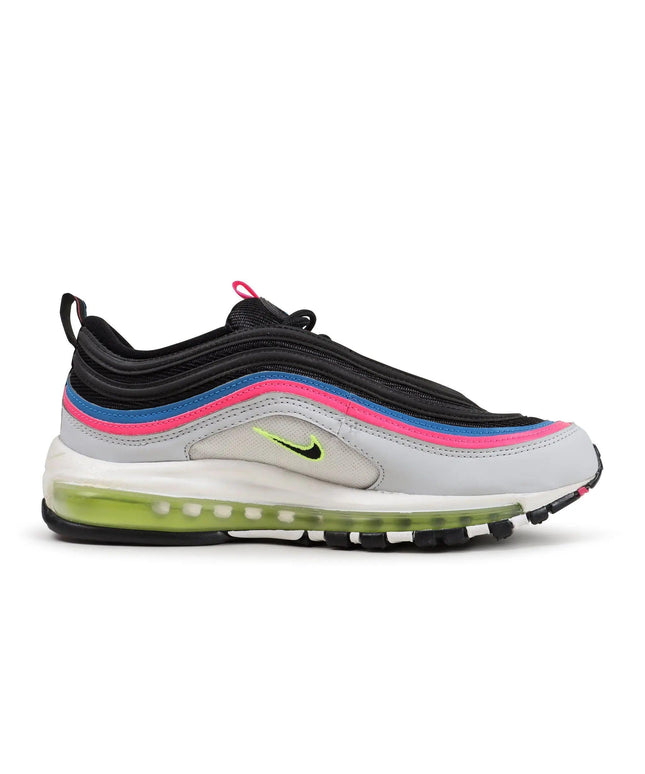 NIKE MENS AIR MAX 97 - BLACK NEON NIKE