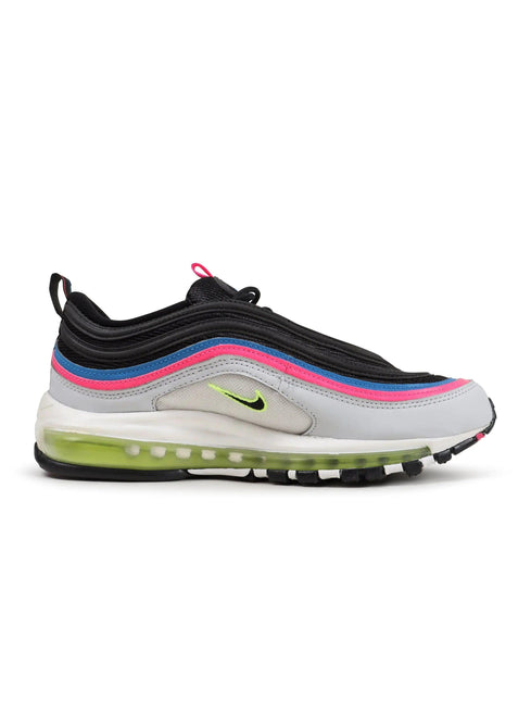 NIKE MENS AIR MAX 97 - BLACK NEON NIKE