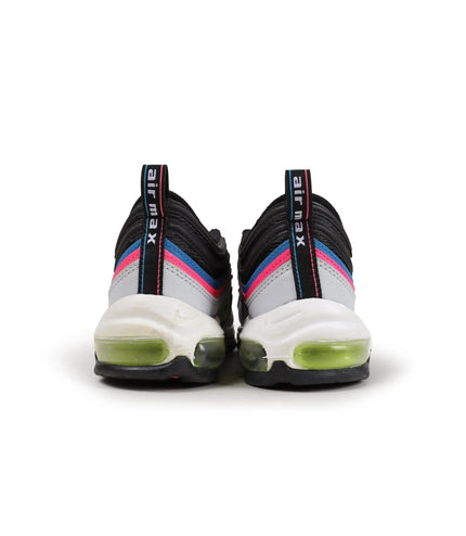 NIKE MENS AIR MAX 97 - BLACK NEON NIKE