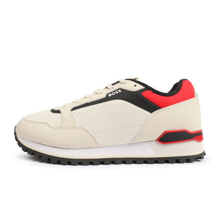 Hugo Boss Mens Parkour Runn Shoes - Light Beige