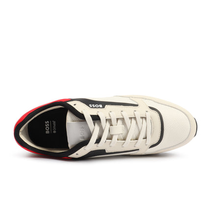 Hugo Boss Mens Parkour Runn Shoes - Light Beige