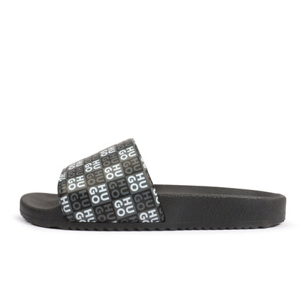 Hugo Timein Stacked Slide - Black