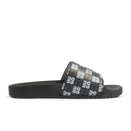Hugo Timein Stacked Slide - Black