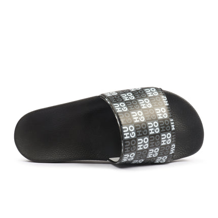 Hugo Timein Stacked Slide - Black