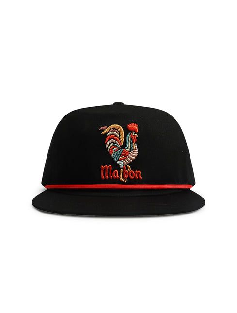 Malbon Rooster Snapback - Black