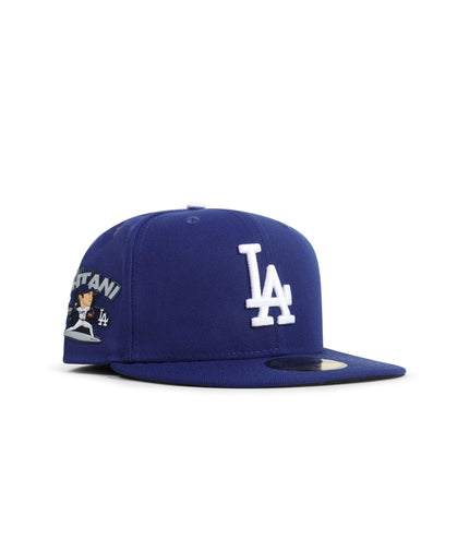 NEW ERA 5950 LA DODGERS SHOHEI OHTANI PITCHER PATCH HAT - ROYAL NEW ERA