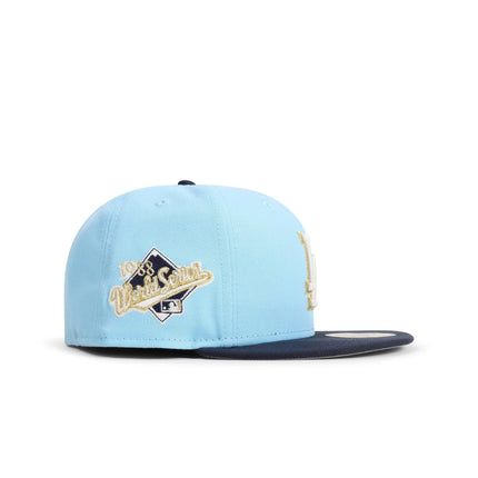 NEW ERA 5950 DODGERS 1988 WORLD SERIES HAT - DOSIENTOS BLUE/NAVY NEW ERA
