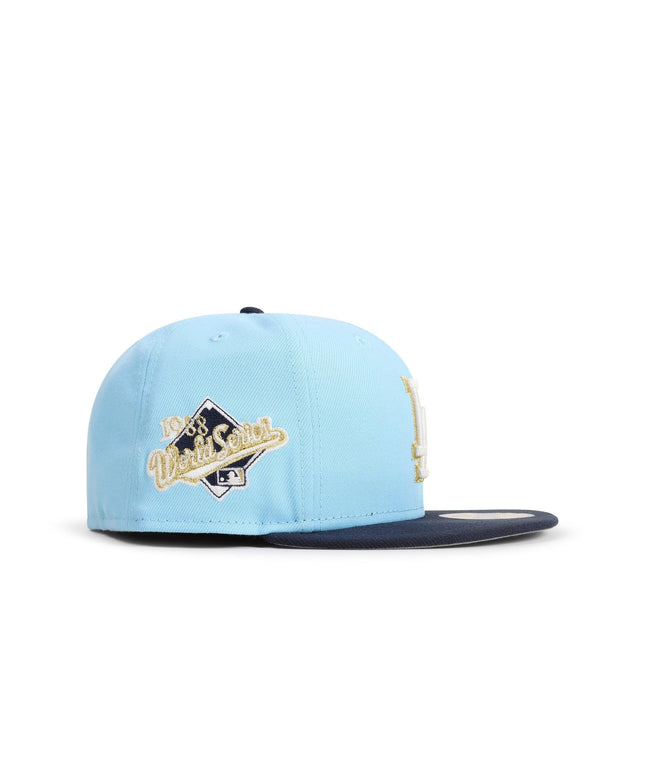 NEW ERA 5950 DODGERS 1988 WORLD SERIES HAT - DOSIENTOS BLUE/NAVY NEW ERA