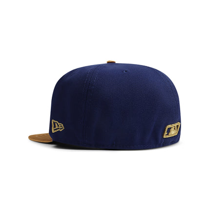 New Era 5950 Dodgers World Series Champs - Blue/Gold