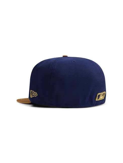 New Era 5950 Dodgers World Series Champs - Blue/Gold