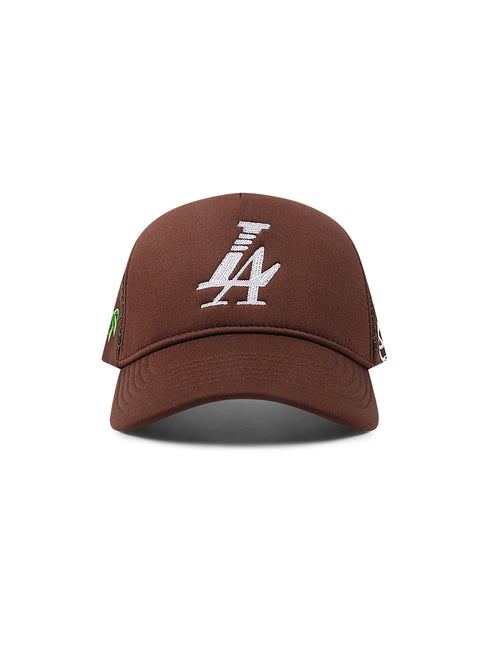Reference Paradise Trucker Hat - Brown