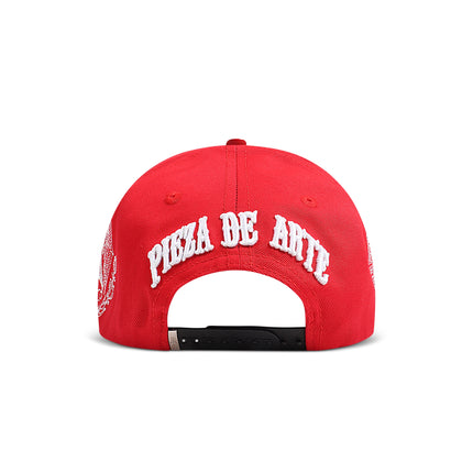 Piece Of Art Mexico Hat - Red