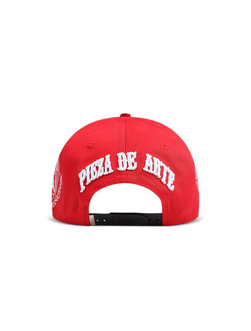 Piece Of Art Mexico Hat - Red