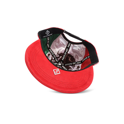Piece Of Art Mexico Hat - Red