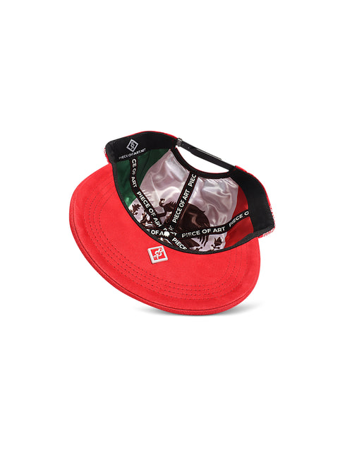 Piece Of Art Mexico Hat - Red