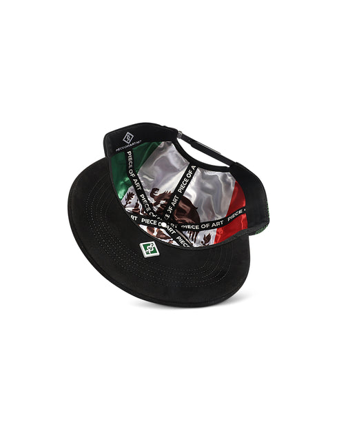 Piece Of Art Mexico Hat - Black