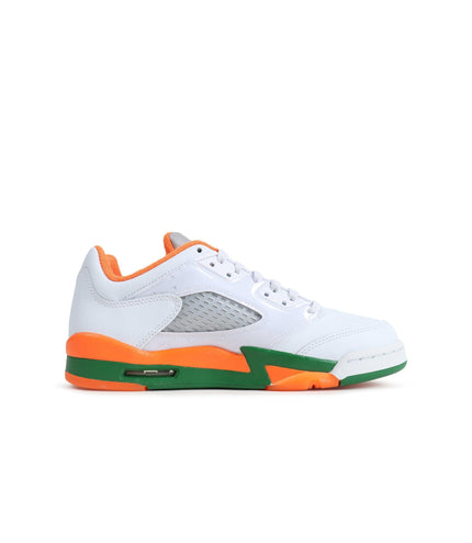 AIR JORDAN BIG KIDS 5 RETRO LOW - MIAMI HURRICANE AIR JORDAN