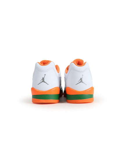 AIR JORDAN BIG KIDS 5 RETRO LOW - MIAMI HURRICANE AIR JORDAN