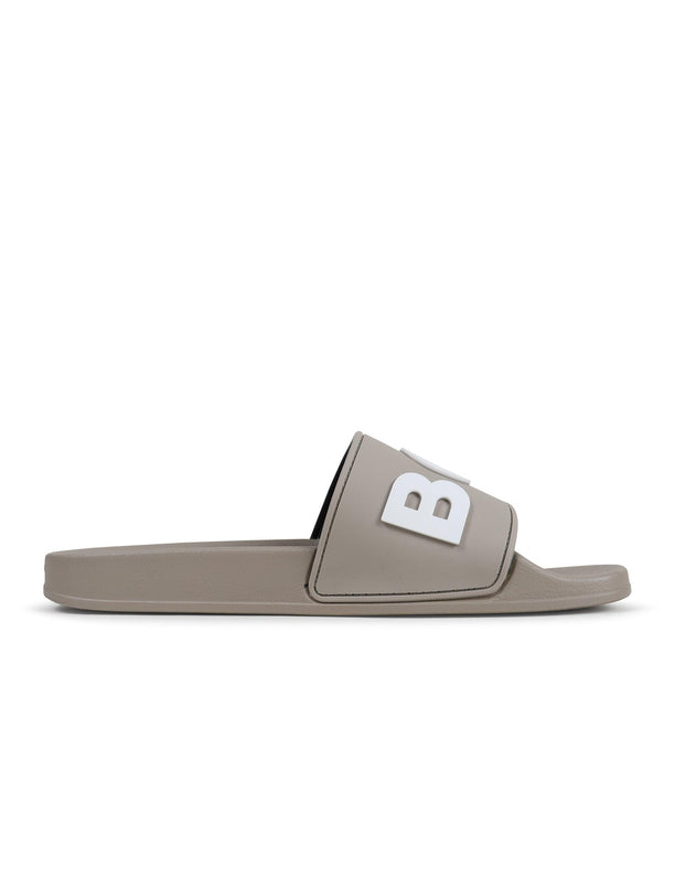 HUGO BOSS KIRK SLID SANDALS - SAND HUGO BOSS