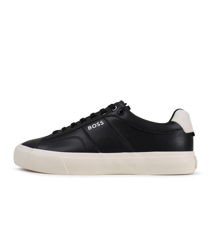 HUGO BOSS AIDEN TENN SHOES - BLACK HUGO BOSS