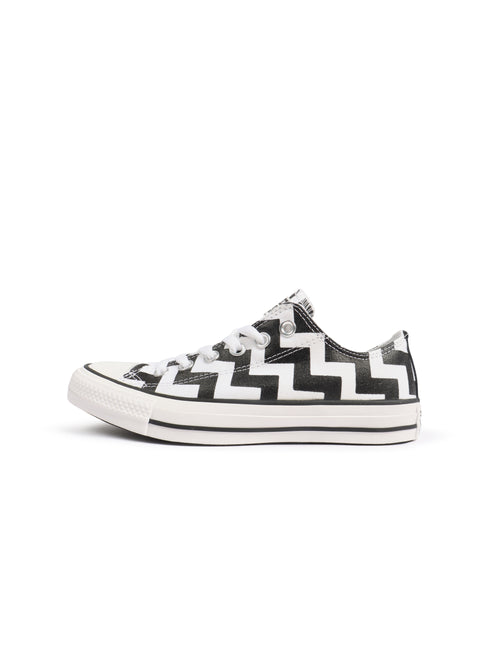 Converse Womens Chuck Taylor Low - White Zigzag
