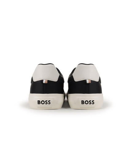 HUGO BOSS AIDEN TENN SHOES - BLACK HUGO BOSS