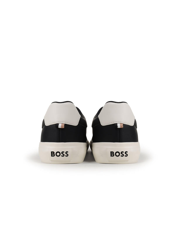 HUGO BOSS AIDEN TENN SHOES - BLACK HUGO BOSS