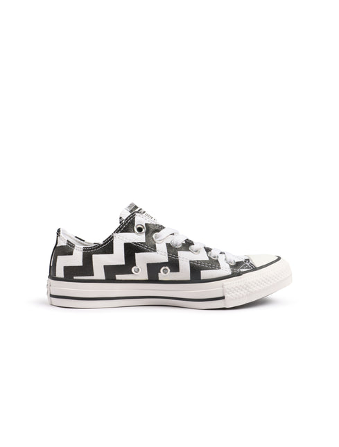 Converse Womens Chuck Taylor Low - White Zigzag