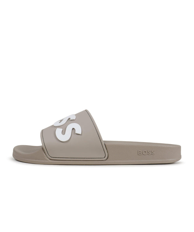 HUGO BOSS KIRK SLID SANDALS - SAND HUGO BOSS