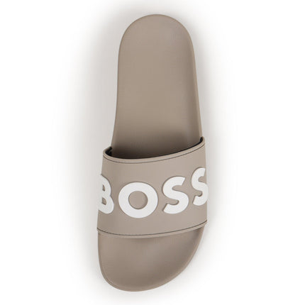 HUGO BOSS KIRK SLID SANDALS - SAND HUGO BOSS