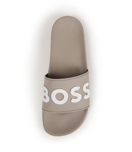 HUGO BOSS KIRK SLID SANDALS - SAND HUGO BOSS