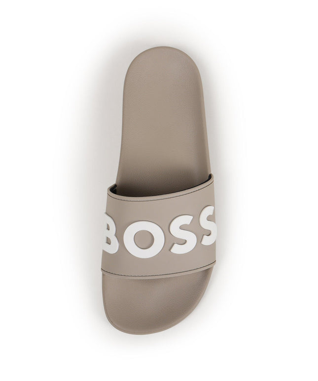 HUGO BOSS KIRK SLID SANDALS - SAND HUGO BOSS