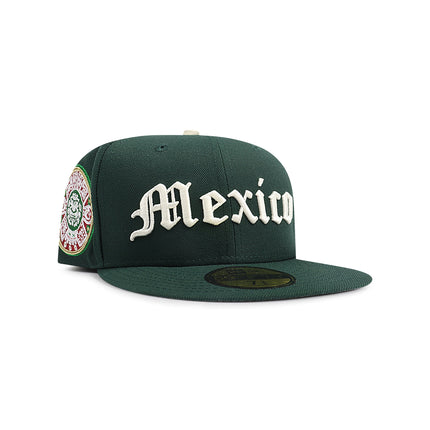 New Era 5950 Mexico Fitted Hat - Dark Green